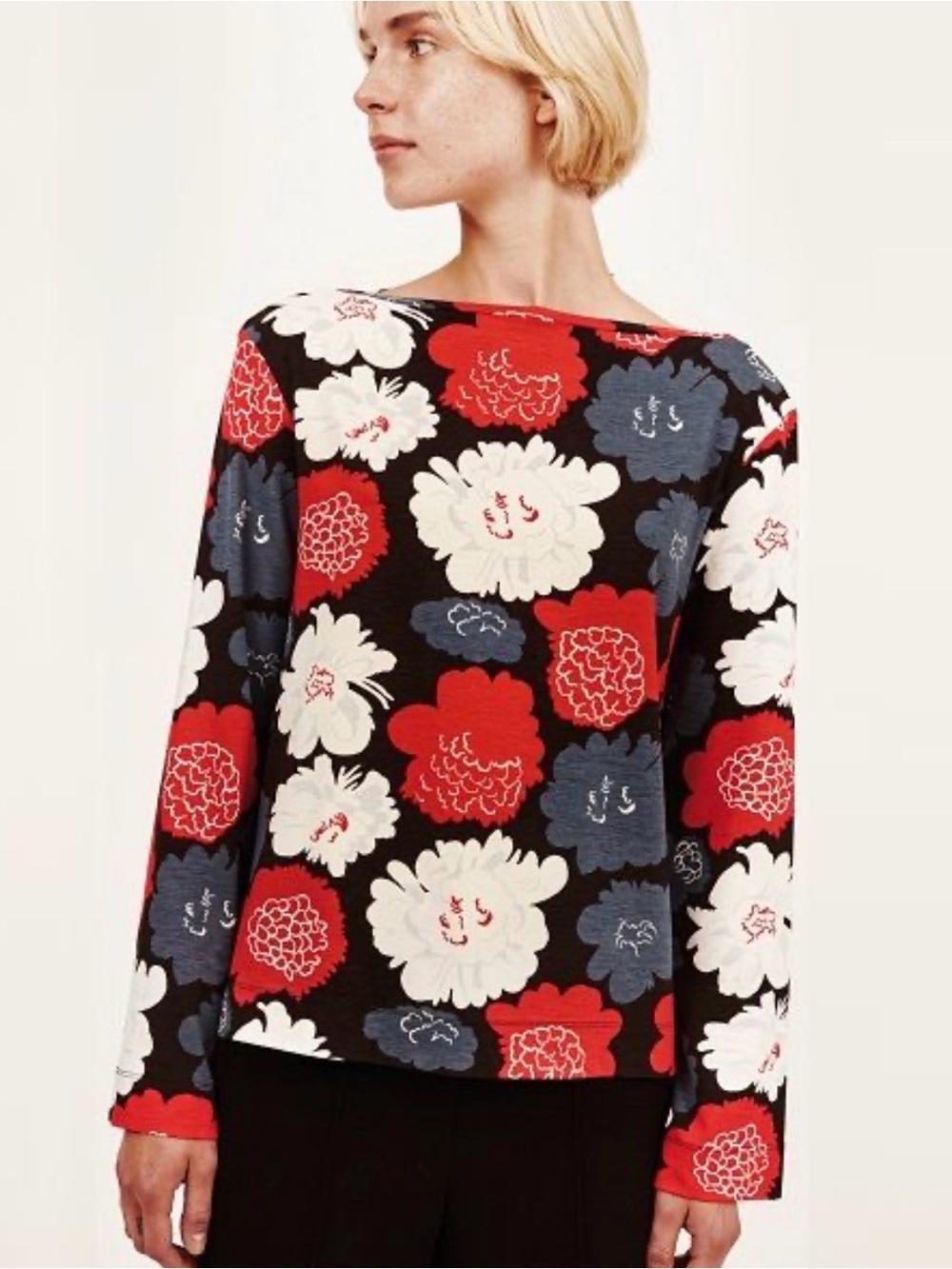 Marimekko Gret Pieni Pioni Blouse - Size 38